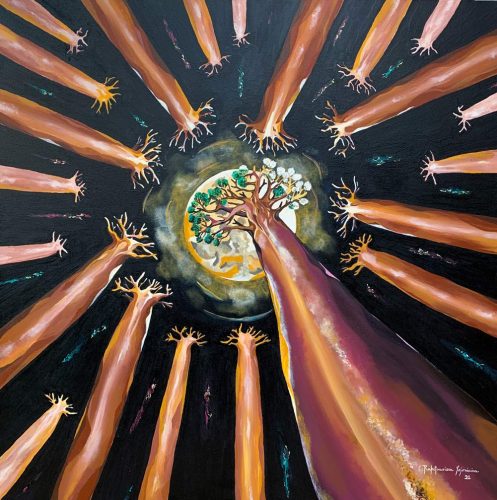 Tojoniaina Rakotoarisoa Artiste Plasticien Peintre Dessinateur Illustrateur Madagascar